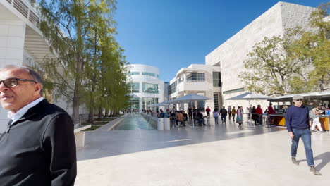 Besucher-Im-Getty-Center