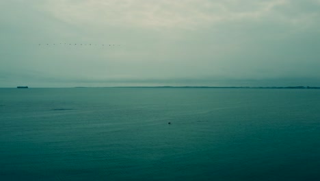 beautiful-aerial-view-with-drone-of-the-port-of-Boca-del-Rio,-Veracruz