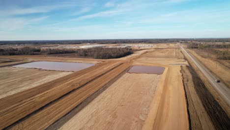 Panorámica-Aérea-De-Nueva-Construcción-En-Expansión