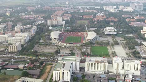 Estadio-Nacional-Rajamangala-Aéreo,-Bangkok