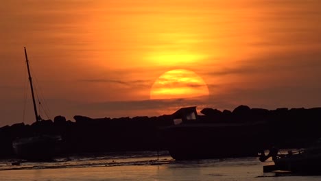 Verschiedene-Szenen-Aus-Der-Atemberaubenden-Bucht-Von-Morecambe-In-England