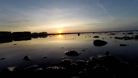 Varias-Escenas-De-La-Impresionante-Bahía-De-Morecambe-En-Inglaterra