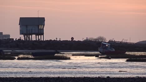 Verschiedene-Szenen-Aus-Der-Atemberaubenden-Bucht-Von-Morecambe-In-England