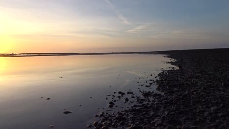 Varias-Escenas-De-La-Impresionante-Bahía-De-Morecambe-En-Inglaterra