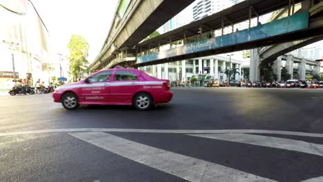 Verschiedene-Szenen-Im-Zeitraffer-Aus-Bangkok