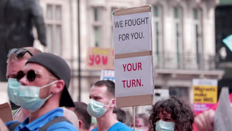 Manifestantes-En-Nhs-Mitin-En-Londres