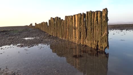 Verschiedene-Szenen-Aus-Der-Atemberaubenden-Bucht-Von-Morecambe-In-England