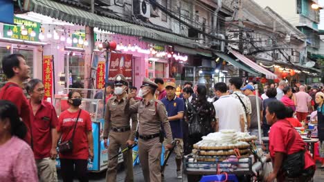 Crowds-Of-People-Enjoying-Chinese-New-Year-In-China-Town-Bangkok