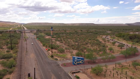 Desert-Diamond-Casino-near-Tucson,-Arizona.-Aerial-view