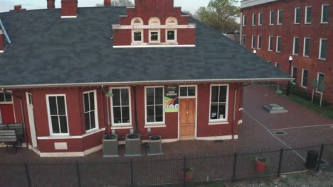 1080p-Aerial-Drone-Footage-city-of-Marietta-Welcome-center