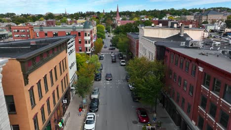 Historisches-Viertel-In-Der-Innenstadt-Der-Amerikanischen-Stadt