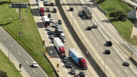 Interstate-94-in-Detroit-Michigan-and-Traffic