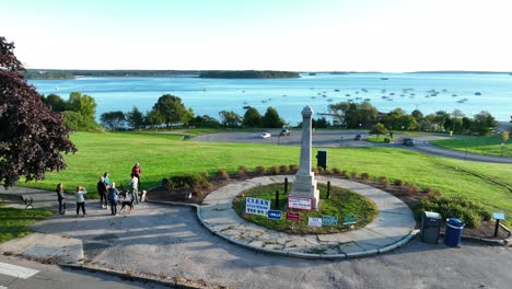 Casco-Bay-and-Fort-Allen-Park-in-Munjoy-Hill-neighborhood