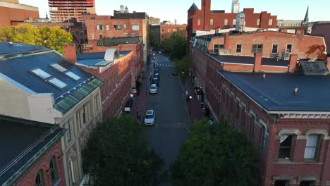 Quaint-business-stores-in-tourist-section-of-Portland-Maine