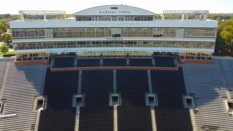 Press-box-or-Truist-Field,-Wake-Forrest-Football,-Winston-Salem,-NC