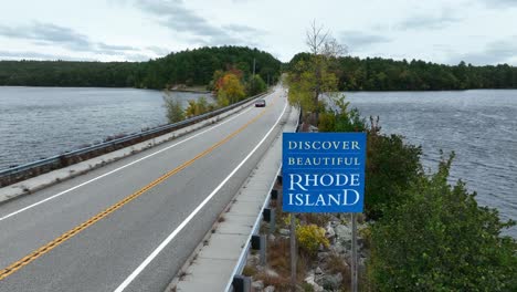 Willkommen-Auf-Rhode-Island-Schild