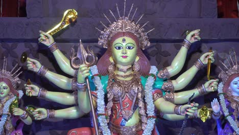 The-biggest-festival-of-West-Bengal-is-Durga-Puja-with-the-idol-of-Durga-Thakur