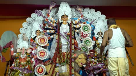 The-biggest-festival-of-West-Bengal-is-Durga-Puja-with-the-idol-of-Durga-Thakur