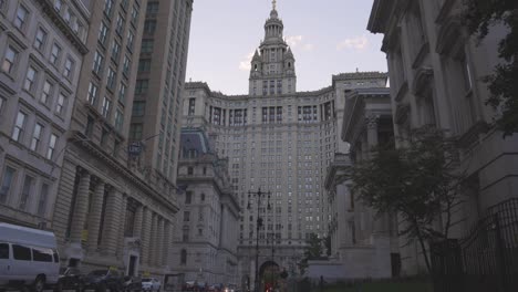 New-York-City-Hall-in-the-Morning-4K