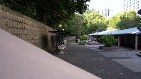 A-person-sitting-on-a-bench-in-the-park