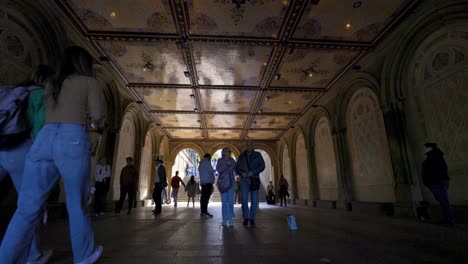 Arcada-Central-Park-En-La-Ciudad-De-Nueva-York