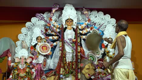 The-biggest-festival-of-West-Bengal-is-Durga-Puja-with-the-idol-of-Durga-Thakur