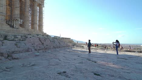 Ancient-Marble-Stairs-near-Acropolis-Base-in-Parthenon-Area