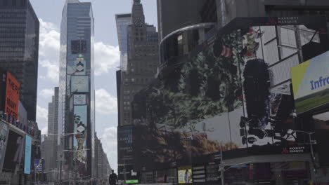 Statische-Aufnahme-Des-Geschäftigen-Times-Square-In-New-York,-USA