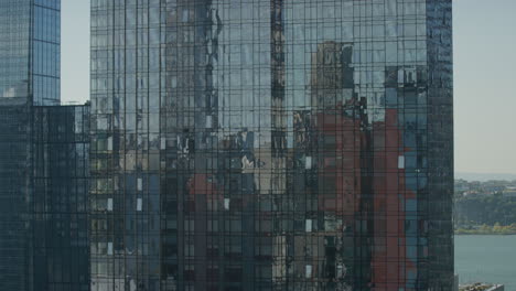 Pan-Up-View-Of-New-Lyra-NYC-Residential-Building-In-Hudson-Yards