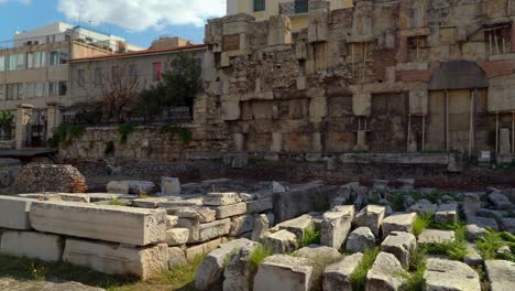 Ruinas-De-Mármol-Del-área-De-La-Iglesia-Tetraconch