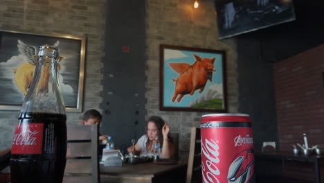 Coca-Cola-Ohne-Zucker-In-Einem-Taqueria-Restaurant-In-Silao-Guanajuato