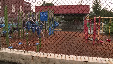 Playground-equipment-in-the-rain