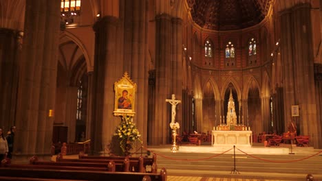 St-Patricks-Kathedrale,-Melbourne,-Australien-St-Patricks-Kathedrale-Architektur-Melbourne-Historische-Kirche