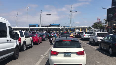 Sentri-Lanes-leading-into-United-States-from-Tijuana-Mexico