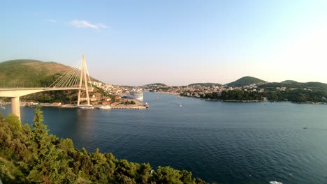 Dubrovnik-brücke-Franjo-Tudman-Im-Zeitraffer