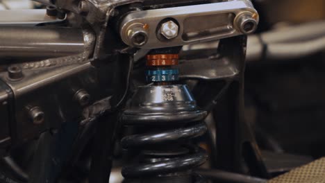 Sophisticated-Adjustable-Suspension-Shocks-of-a-Ford-GT-GT3