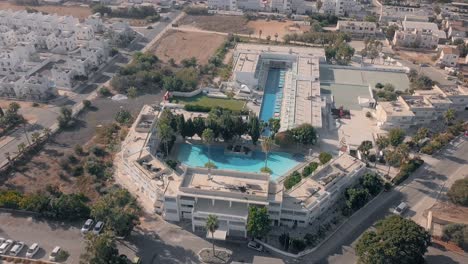 Estudio-Aéreo-Del-Hotel-Fedrania-Jardines-Chipre-Ayia-Napa