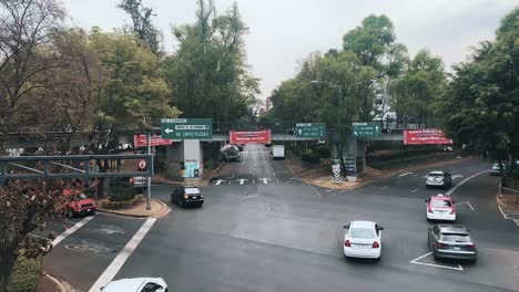 Vista-Timelapse-Del-Sur-De-La-Ciudad-De-México