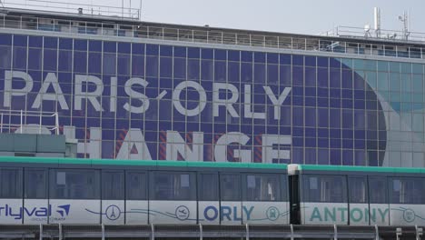 Orlyval-Automatischer-Leichter-U-bahn-shuttleservice-Vor-Dem-Flughafen-Paris-Orly