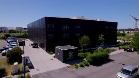 Big-block-office-building-in-Montpellier,-France