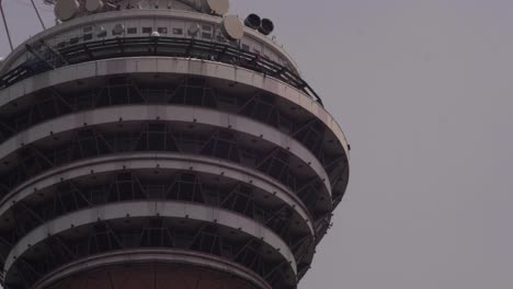 Base-jumpers-jumping-from-Menara-tower-in-Kuala-Lumpur