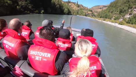 Shotover-Jetbootfahrt-In-Queenstown,-Neuseeland