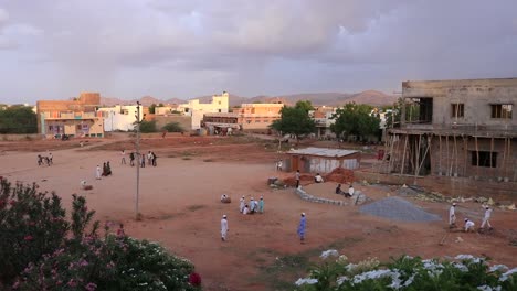 Time-laps-of-kids-playing-around-in-a-open-place-in-India