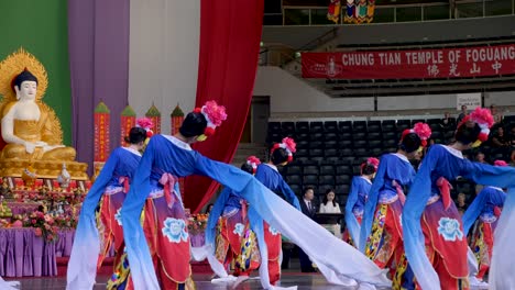 Traje-Antiguo-Chino-Ropa-Grupo-De-Hadas-Baile