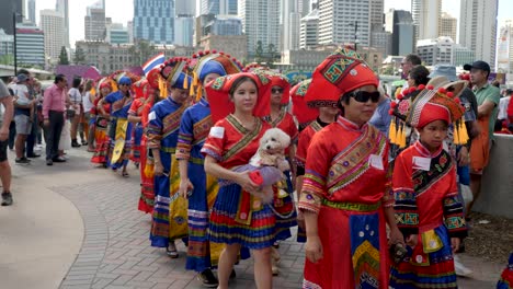 Traditional-Clothes-walking-parade-during-Buddha-festival-2018