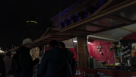 Liverpooler-Weihnachtsmarktkiosk