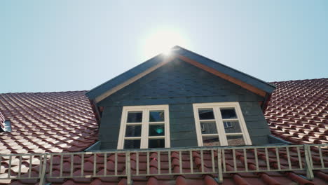 German-Dormer-Window-on-Sunny-Day