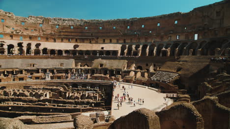Panning-Across-Colosseum-Interior-Rome