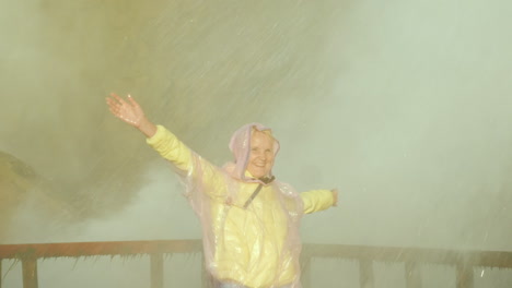 Woman-Under-Spray-of-Niagara-Falls