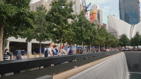 Reflecting-Pool-At-New-Yorks-9/11-Memorial